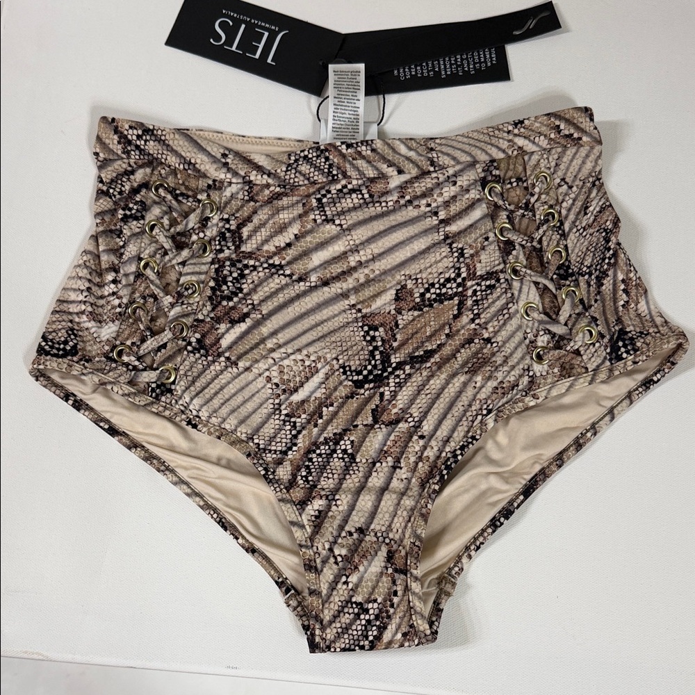 Jets From Australia Swim Bottom. High waisted . NEW with Tags . Size 6